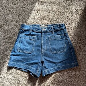 Madewell Classic Blue Jean Shorts